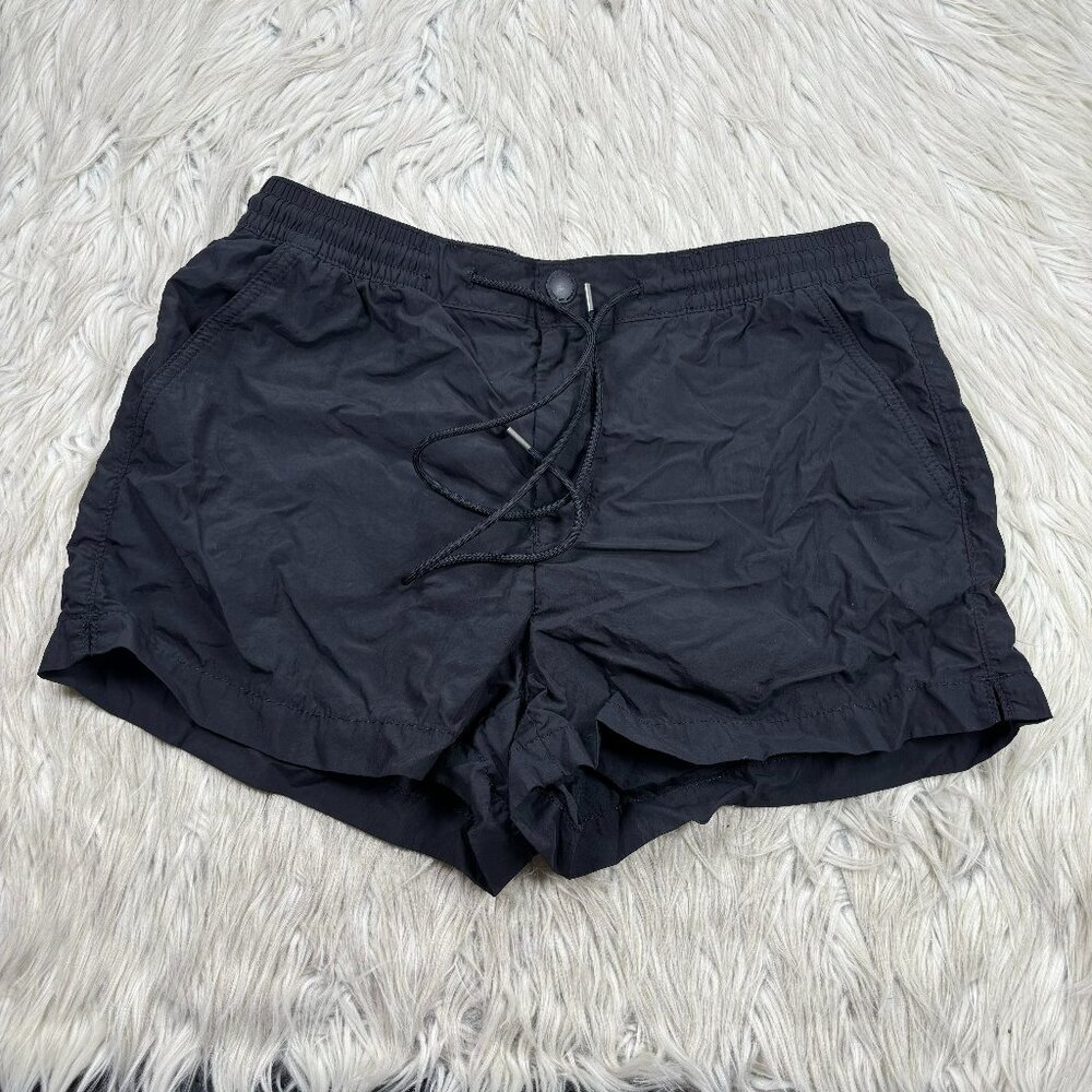 American Eagle Women's Black Nylon Hybrid Shorts
